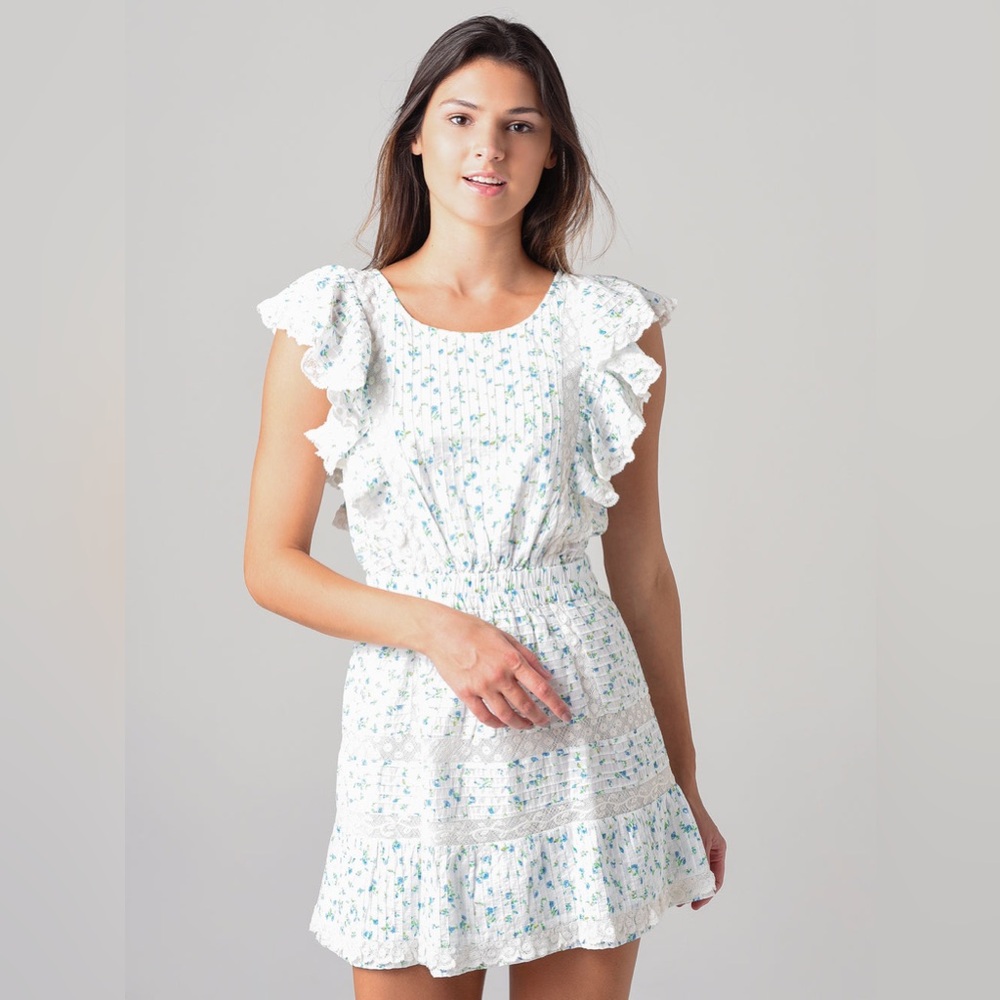 Love Shack Fancy Roberta mini dress